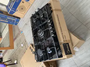 Exclusive Black Auto Ignition 90gq095 Midea Gas Hob 5 Burner 90cm