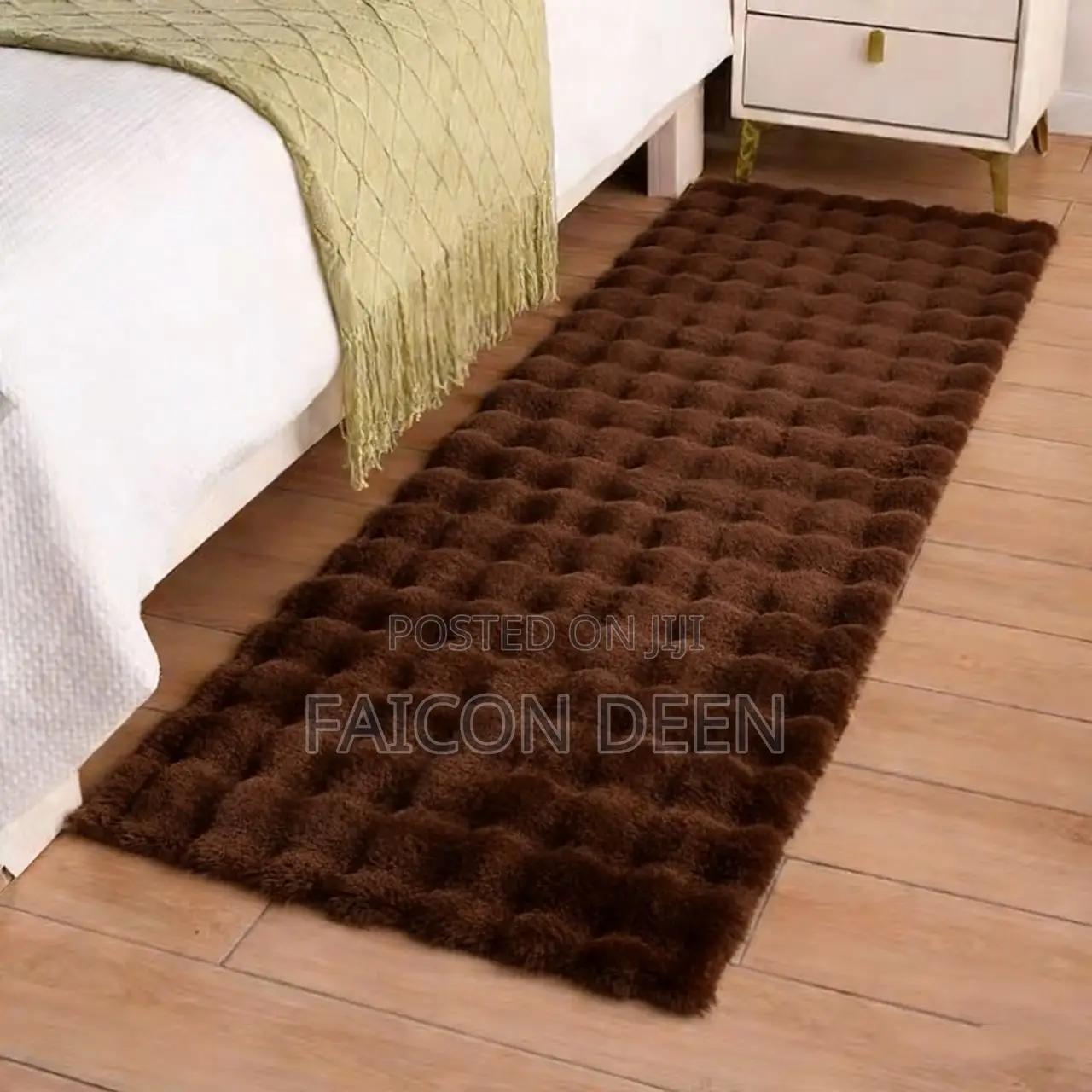 Elevate Your Interior Today ; Plush Fluffy Bedcover (Available in Diff