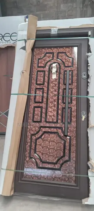 Unbreakable Turkish Security Door – Armored Steel Luxury Finish