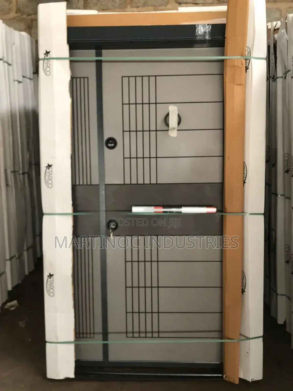Unbreakable Turkish Security Door – Armored Steel Luxury Finish