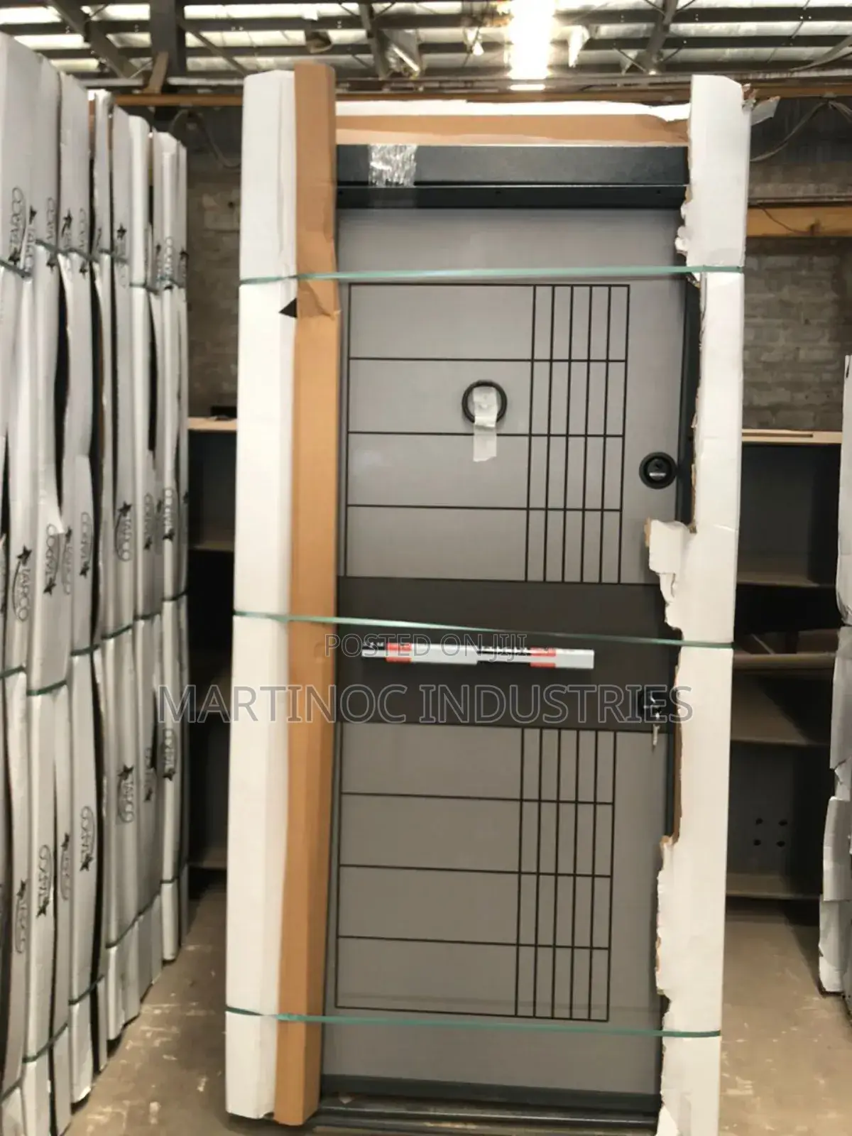 Unbreakable Turkish Security Door – Armored Steel Luxury Finish