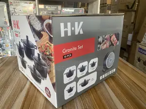 Aluminum Nonstick Cookware Set Available in 10pcs