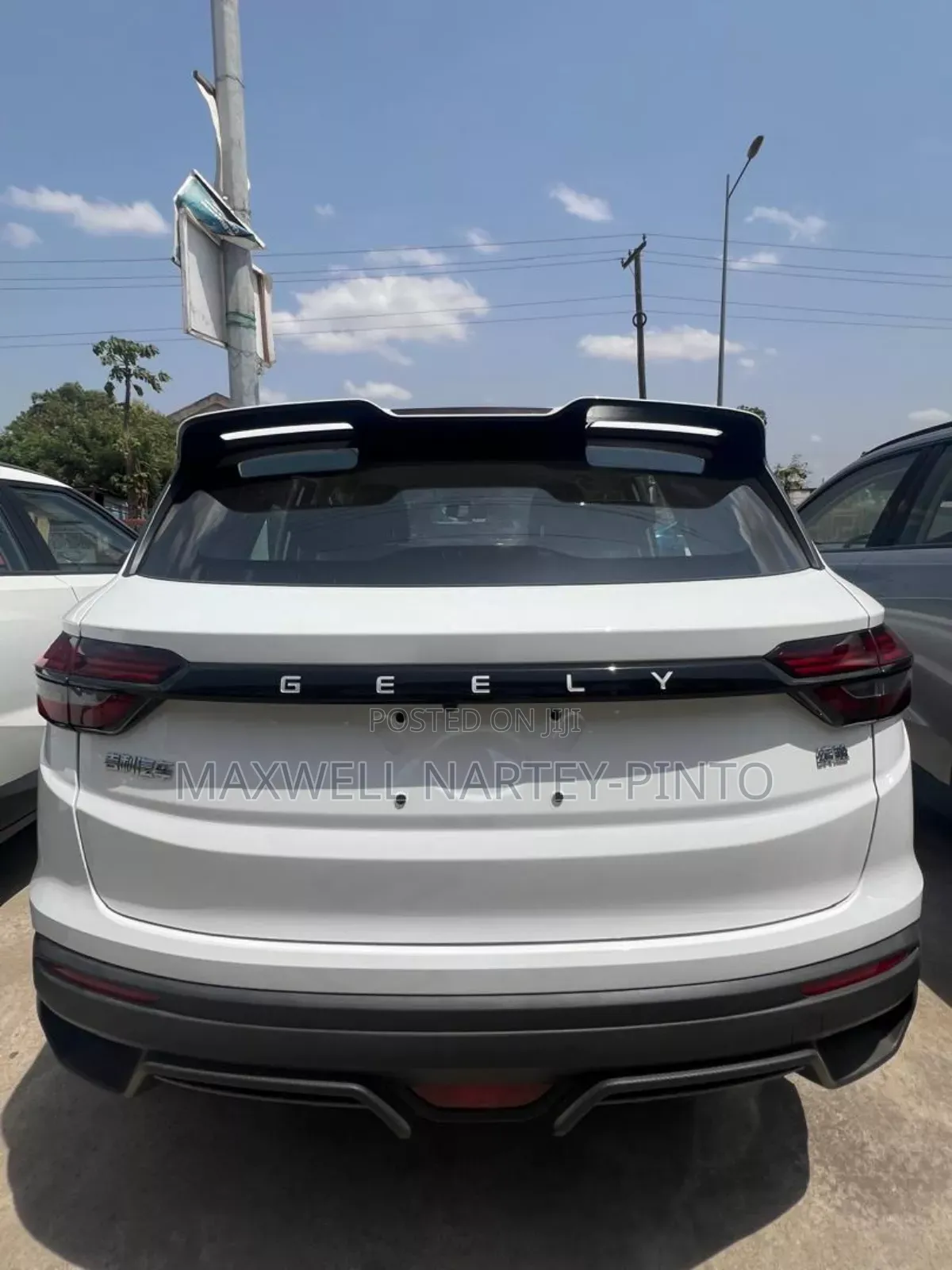 New Geely Coolray 2025 White