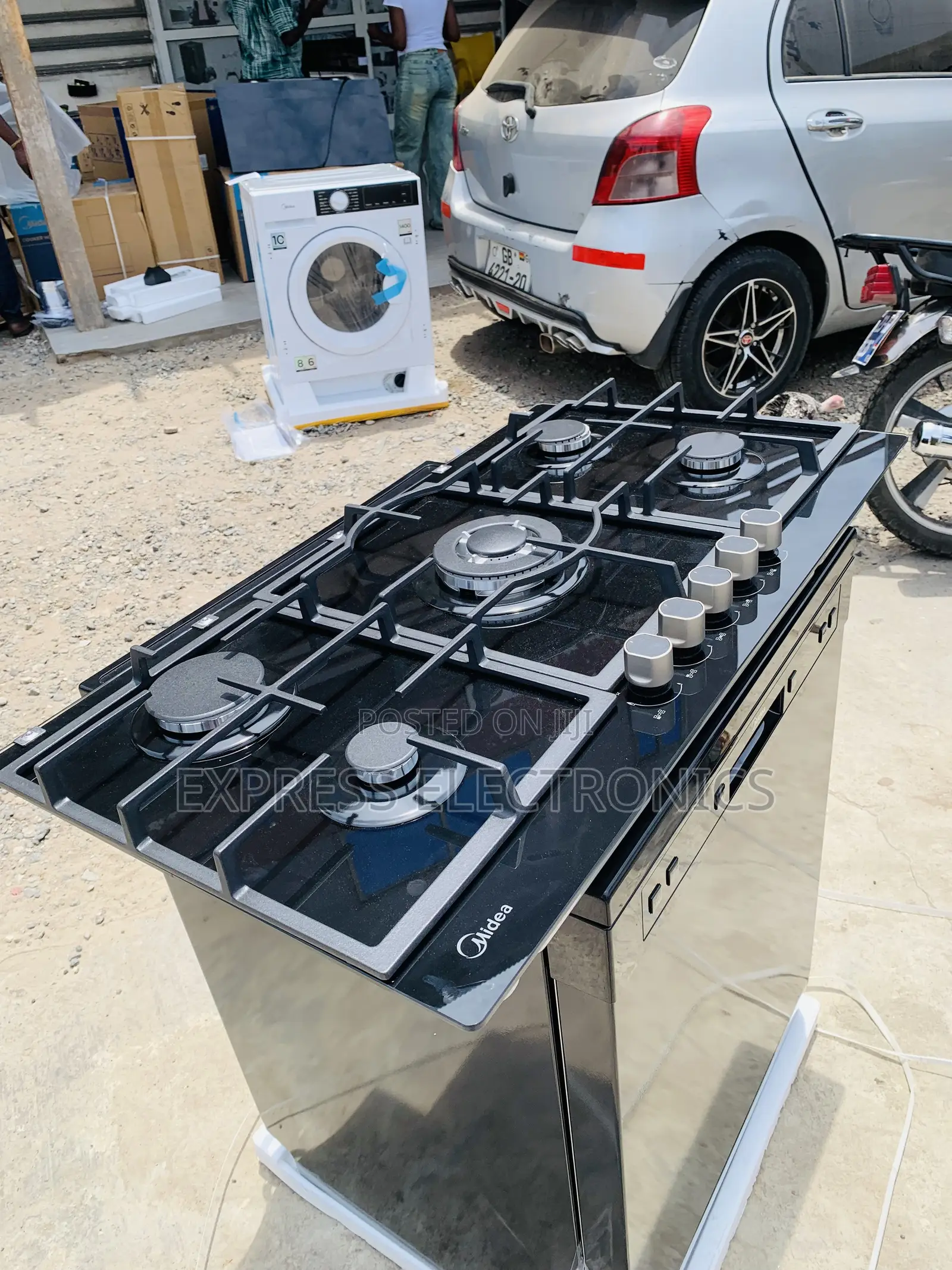 Brand New Built in 5burner Gas Midea 90cm