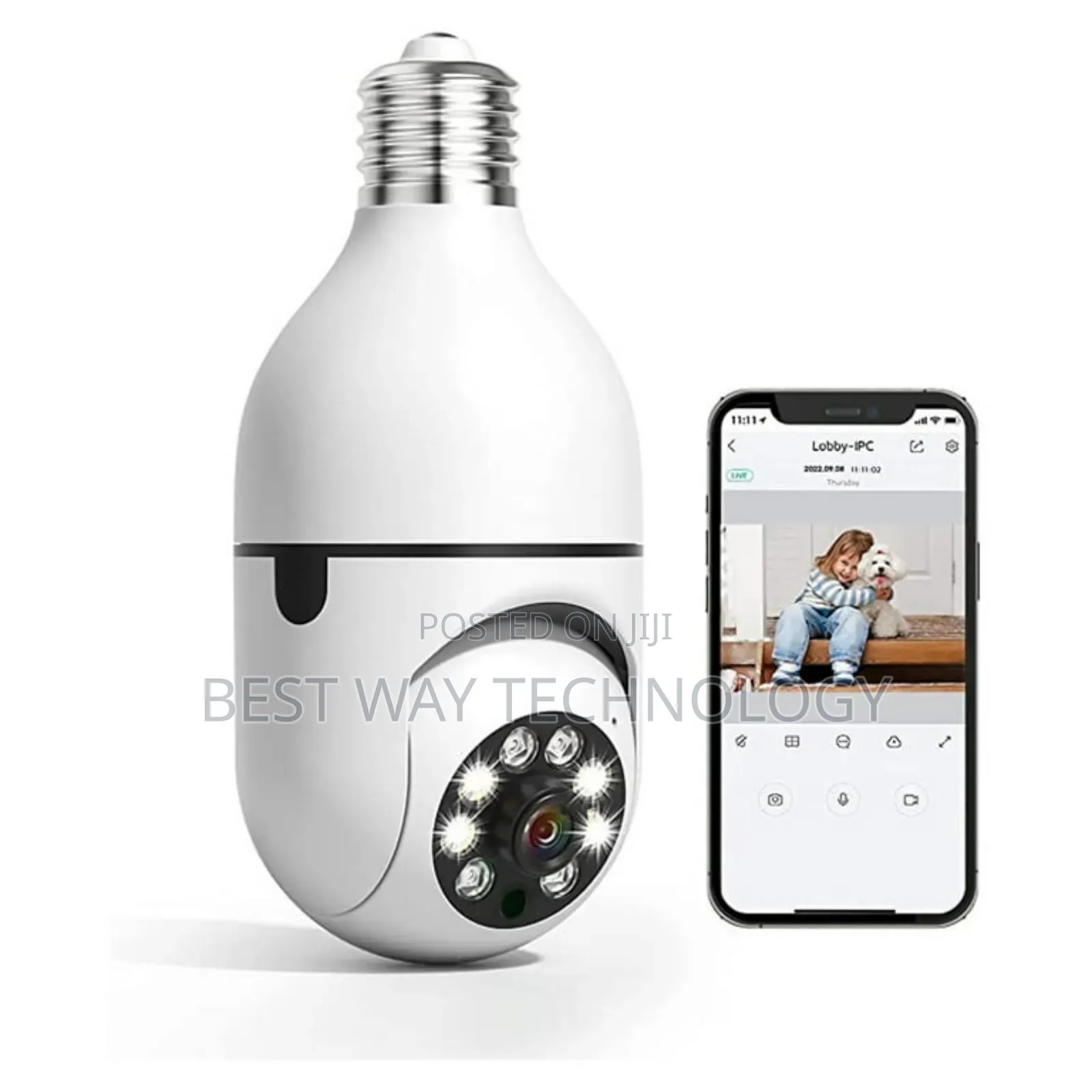 Bulb Camera 2mp 360°