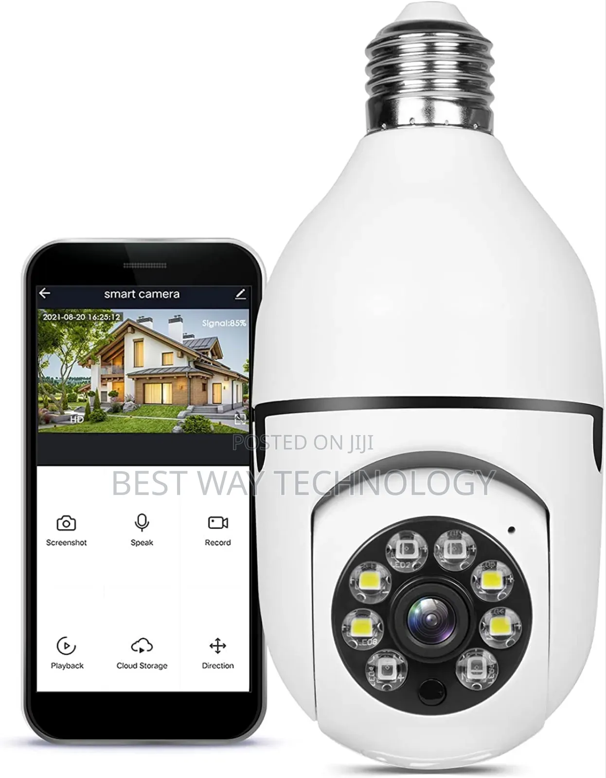 Bulb Camera 2mp 360°