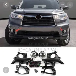 Toyota Highlander 2014 to 2016 Fog Light and Cover Led