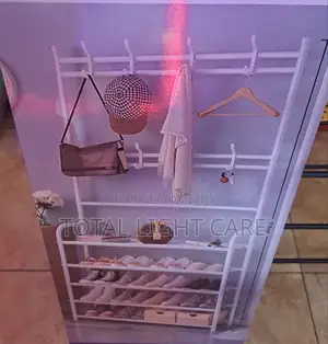 Multi-Functional Shoe and Hat Rack