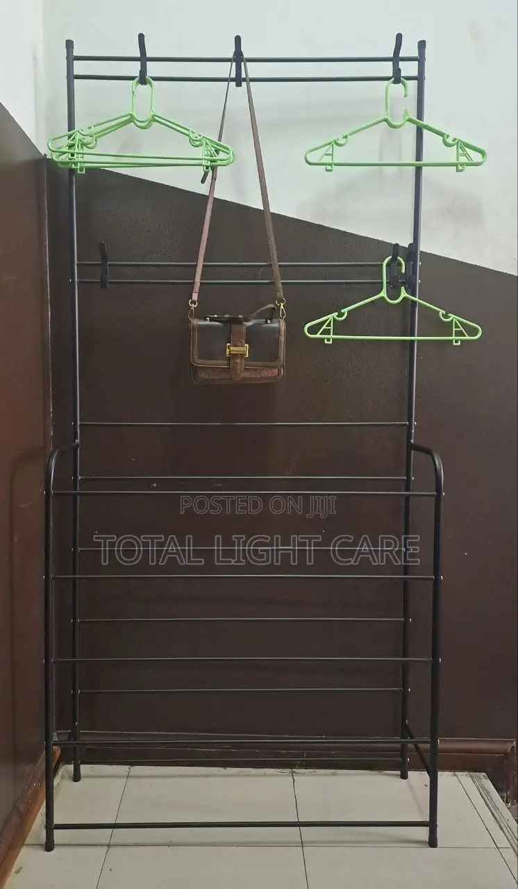 Multi-Functional Shoe and Hat Rack