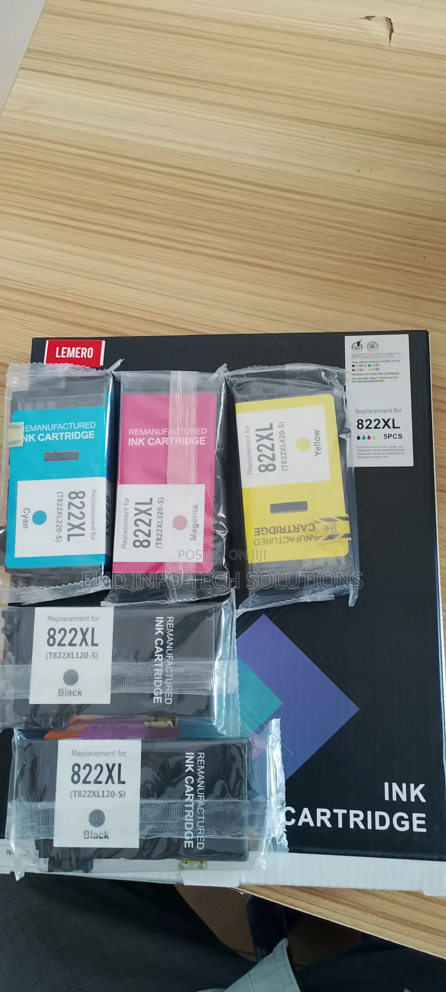 822xl Remanufactured Ink Cartridges for Epson Workforce Pro Printers