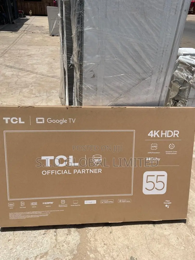 TCL 55" P6k Google Tv Stunning HDR Entertainment