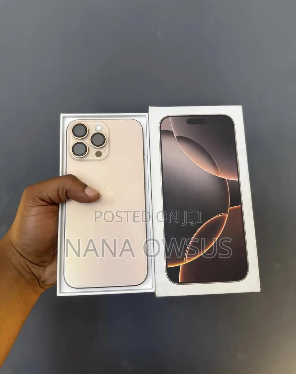 New Apple iPhone 16 Pro Max 256 GB Gold