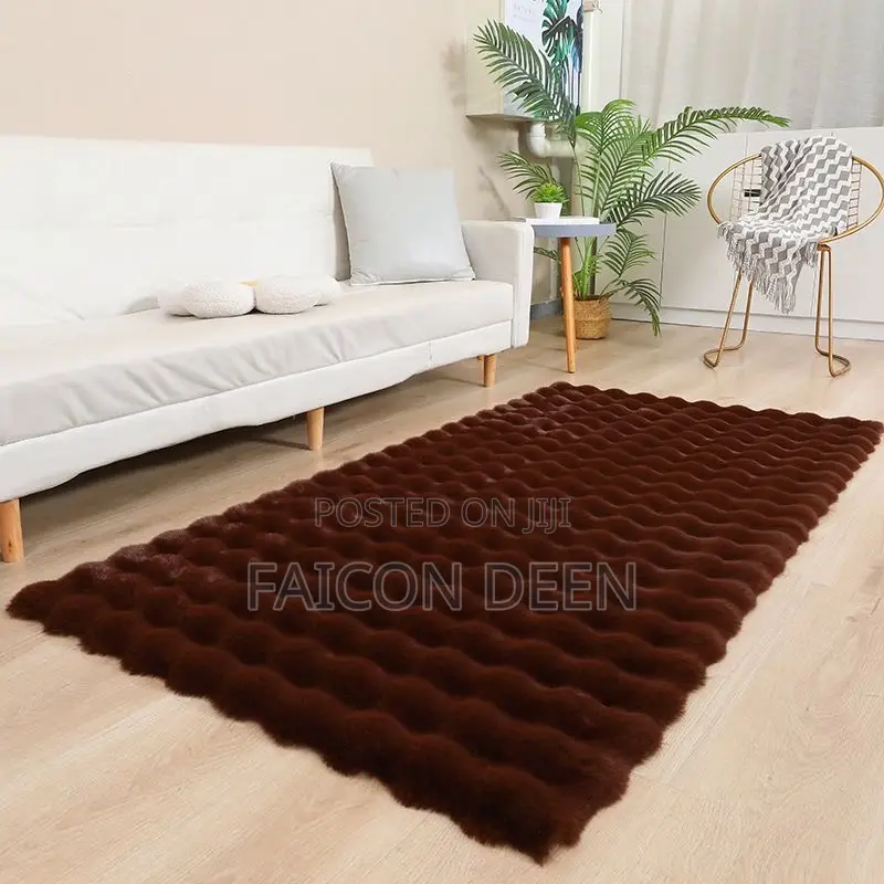 Plush Original Fluffy Carpets for Both Living and Bedrooms (In Diff Co