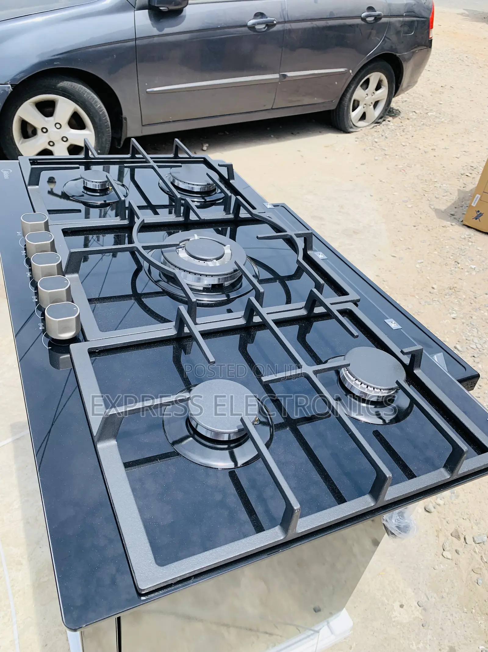 Lovely New Black in Built Midea 90g50me 90cm 5burner For