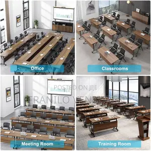 Foldable Conference/ Meeting Desk (1.2m/1.4m/1.6m)