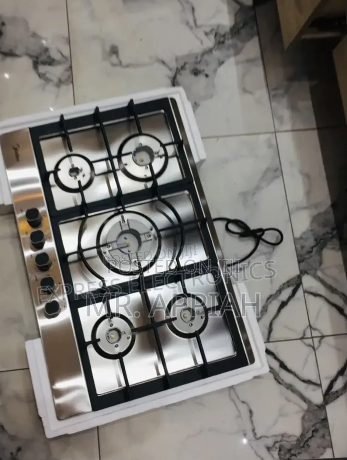 Order Affordable Midea 90g50me 5 Burner Gas Hob(60cm)Gray 