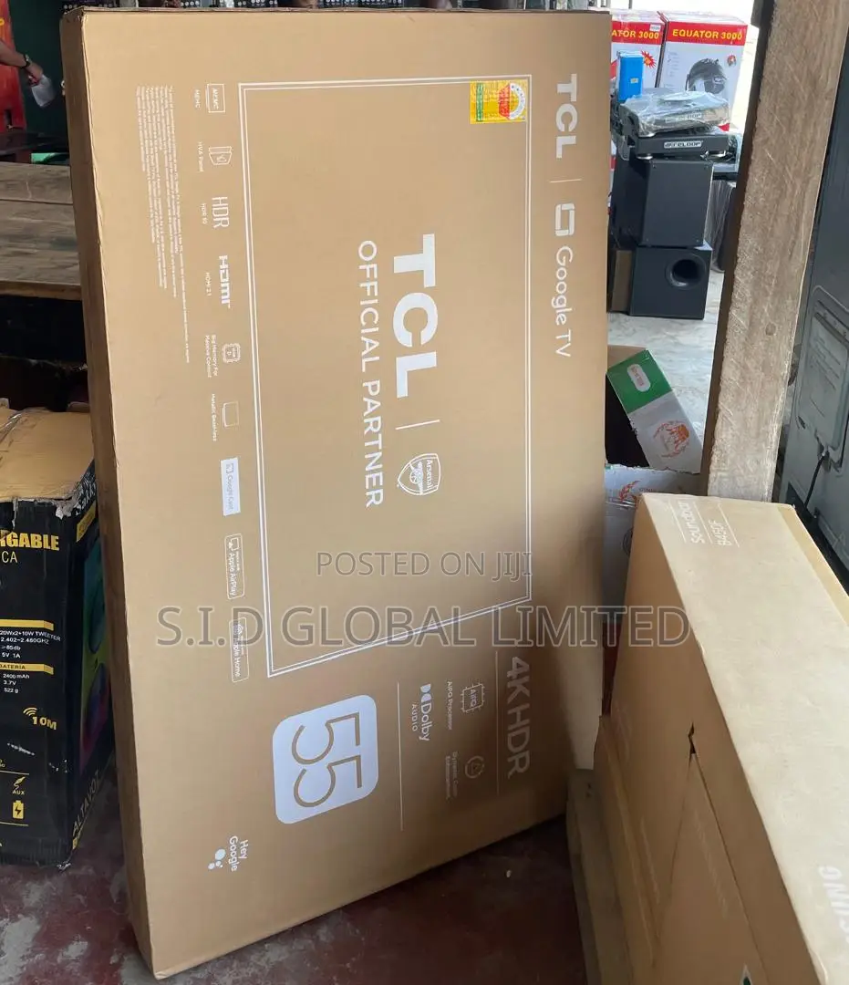 TCL 55" P6k Metallic Bezel Less Design for Immersive Viewing