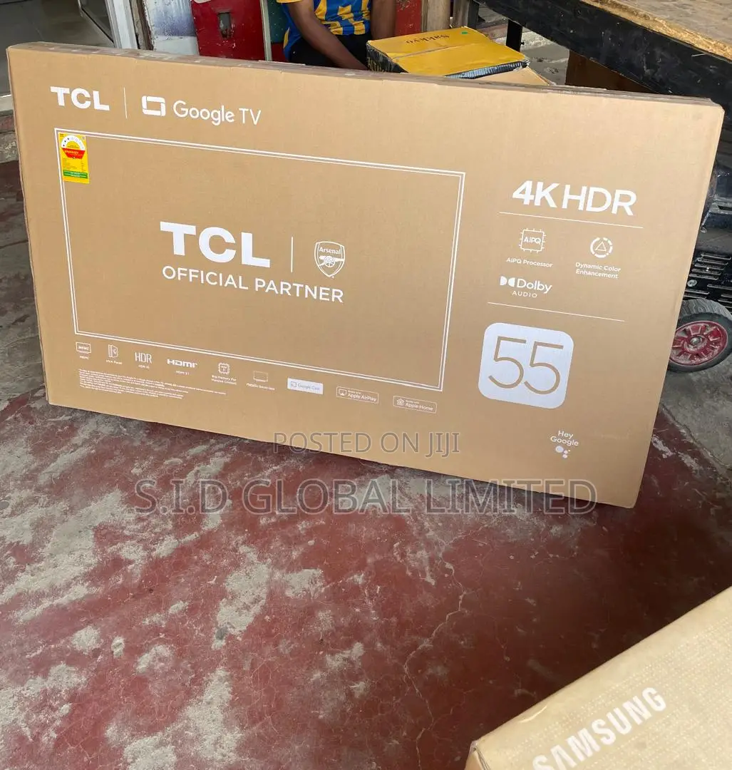 TCL 55" P6k Metallic Bezel Less Design for Immersive Viewing