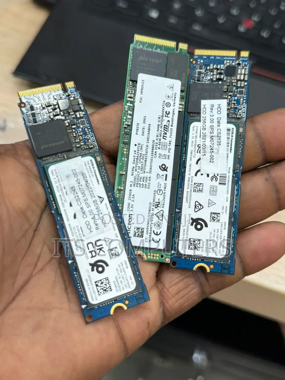 256gb Single Cut Nvme Ssd(Pull Out)