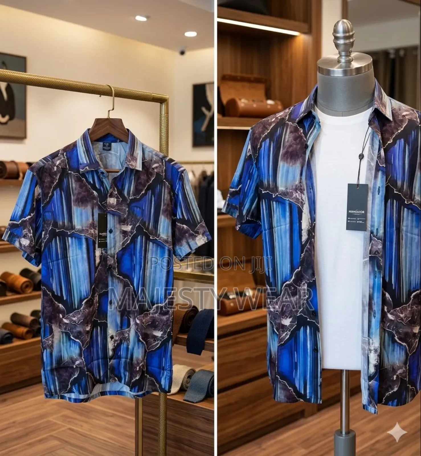 Colorful Short Sleeve Summer Shirt