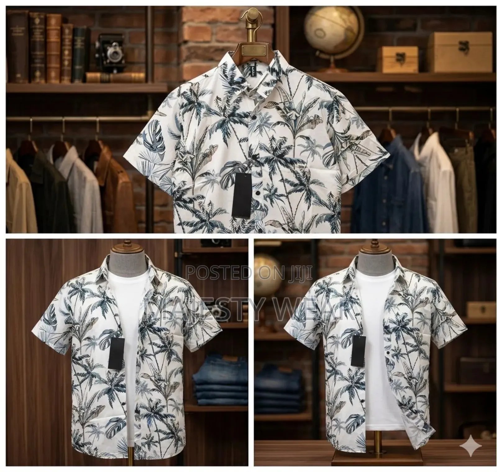 Colorful Short Sleeve Summer Shirt