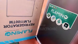 Unleash Freshness – Flamino Flm1100tm 2-Door Fridge, Silent Sleek