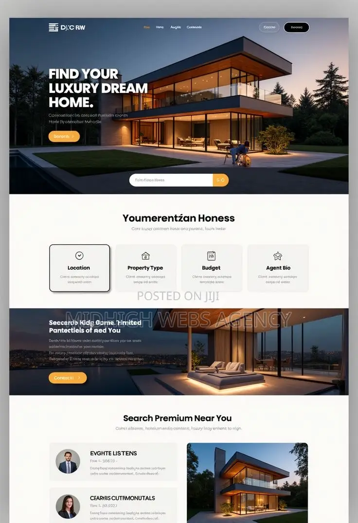 Get a Modern and Professional Website for Your Real Estate Business
