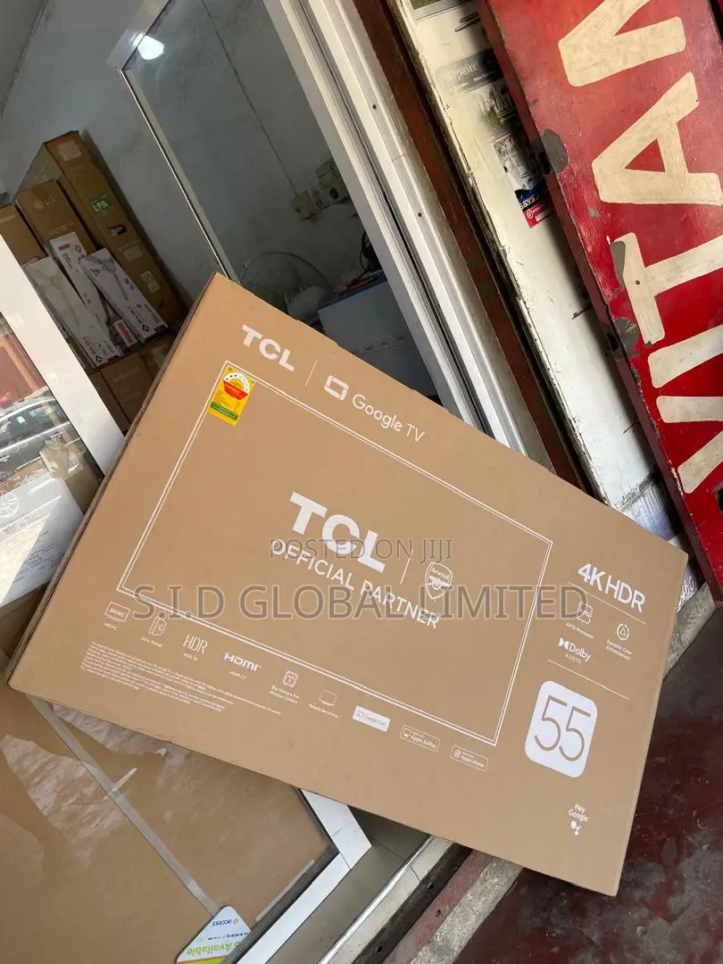 Tcl55" P6k HDR Tv 16gb Storage for Endless Apps