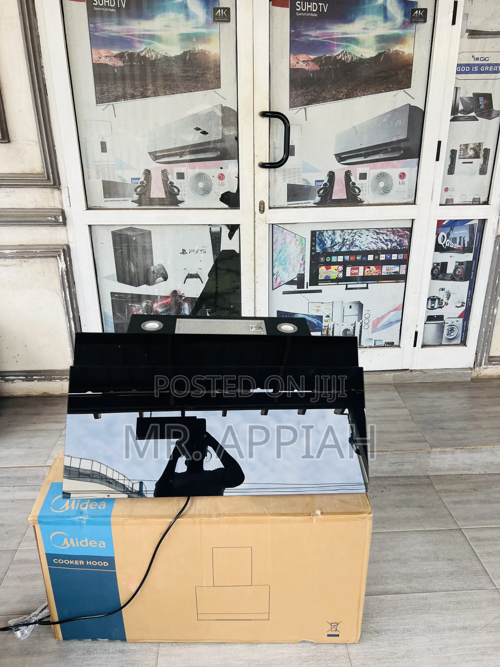 Quality Yet Affordable Midea 90j72-B 90cm Tempered Glass Hood 