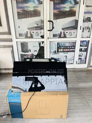 Quality Yet Affordable Midea 90j72-B 90cm Tempered Glass Hood 