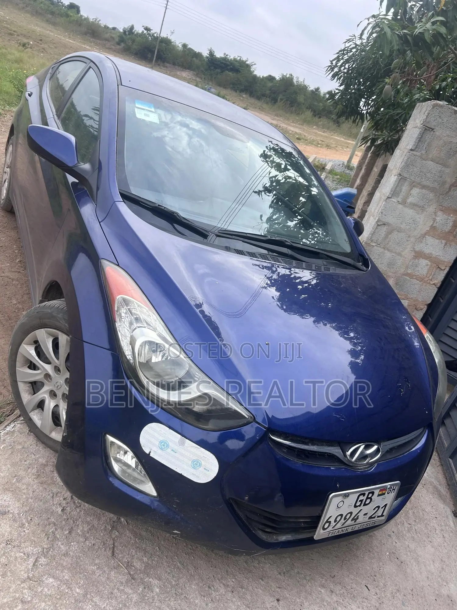 Hyundai Elantra GLS Sedan FWD (1.8L 4cyl 6A) 2013 Blue