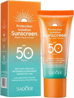 Sadoer Sunscreen Clinically Formulated Sunscreen for Daily Protection