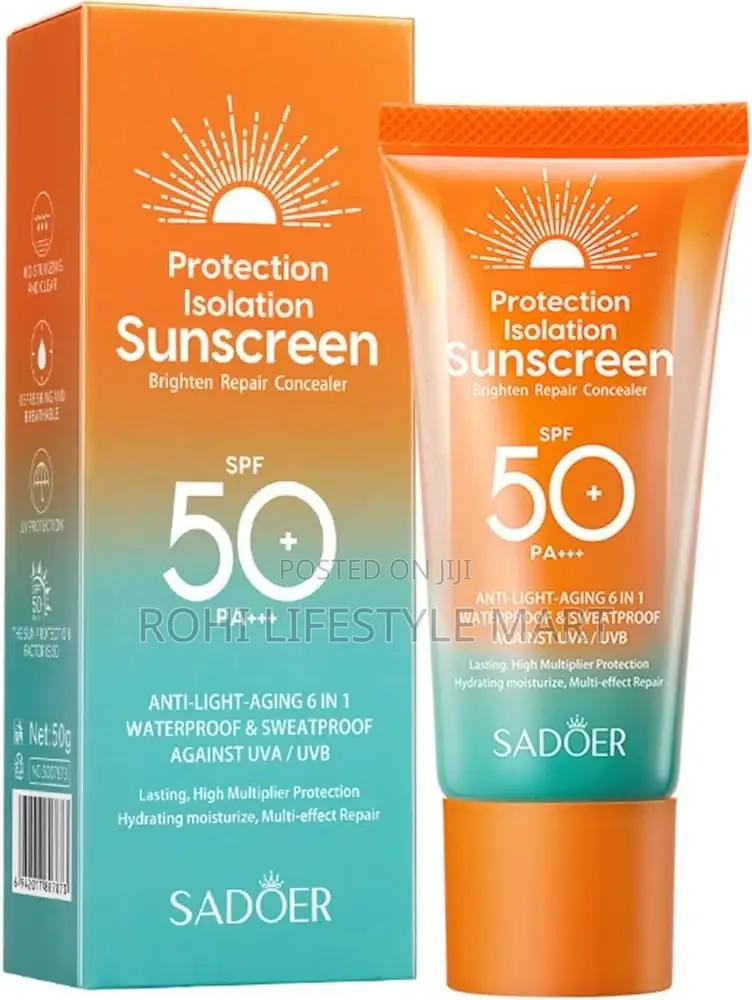 Sadoer Sunscreen Clinically Formulated Sunscreen for Daily Protection