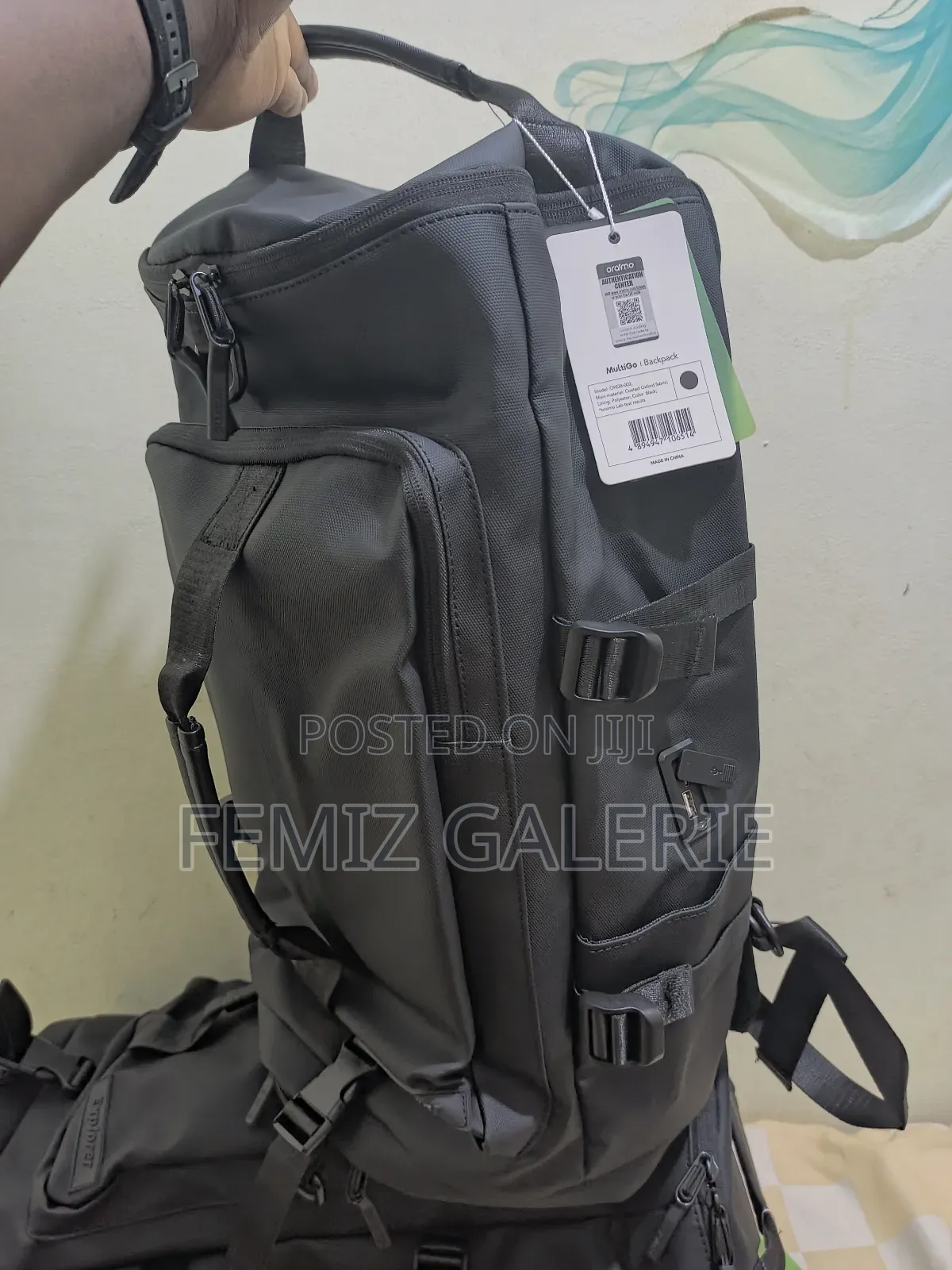 Oraimo Multigo 3in1 Durable Type-C Charging Backpack