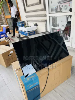 Sealed in Box Midea 90j72-B 90cm Built in Tempered Glass Hood(Black).