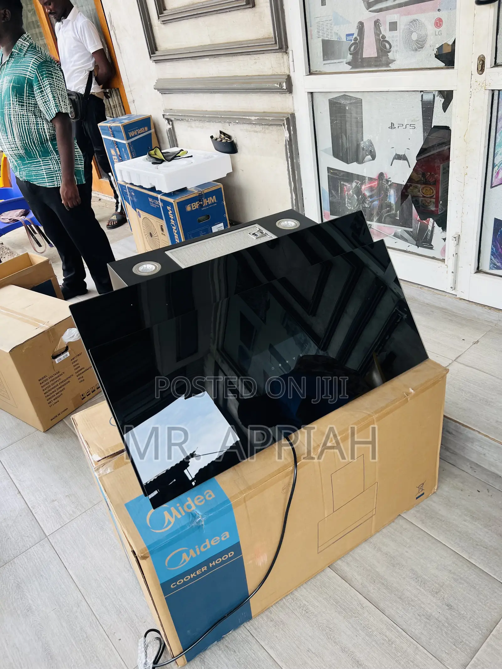 Durable Midea 90cm Built in Cooking Hood(90j72-B) Black