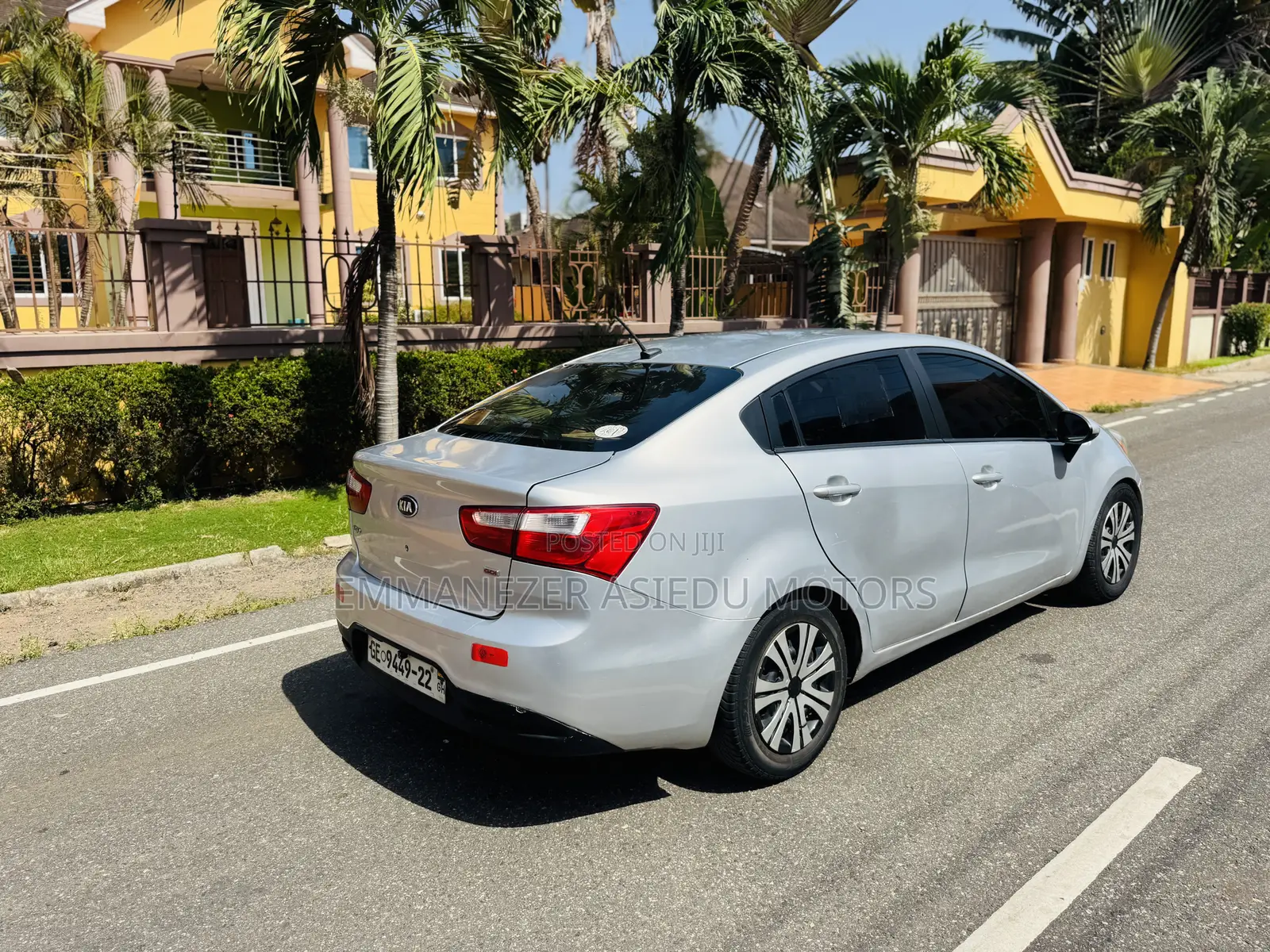 Kia Rio EX 4dr Sedan (1.6L 4cyl 6A) 2013 Silver