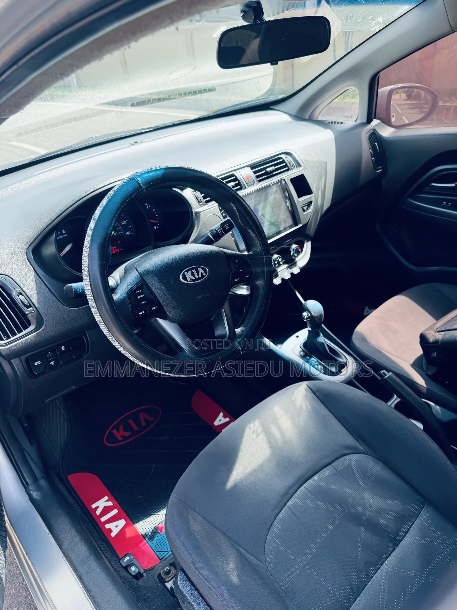 Kia Rio EX 4dr Sedan (1.6L 4cyl 6A) 2013 Silver
