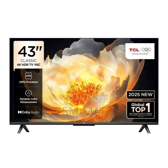 Google Cast TCL 43′′ Qled Google Tv (2025) | 43s5k-A