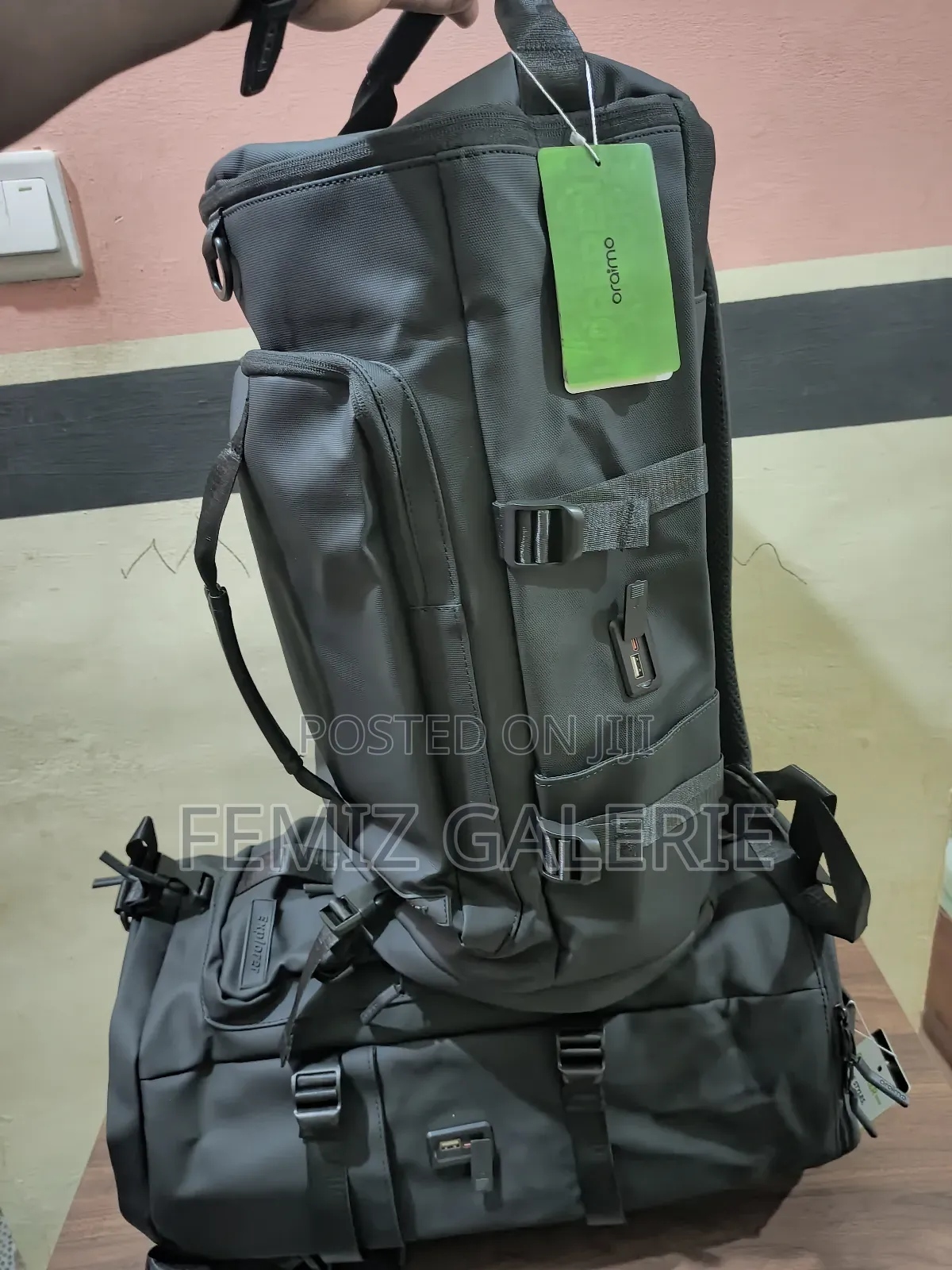 Oraimo Multigo 3in1 Durable Type-C Charging Backpack