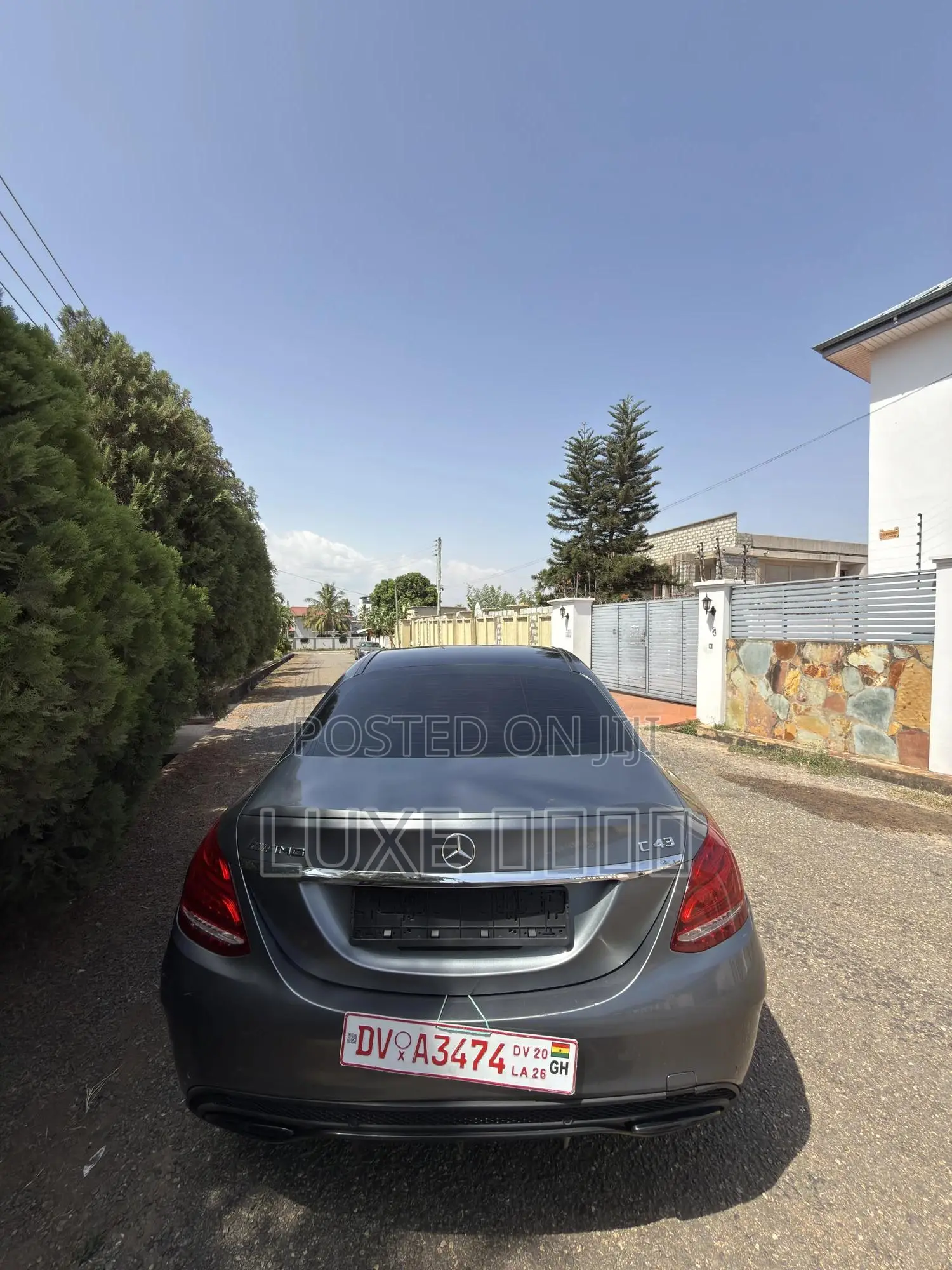 Mercedes-Benz C43 4Matic Sedan AWD (3.0L V6 9AM) 2018 Gray