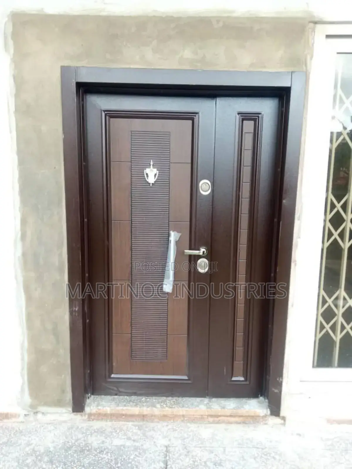 Unbreakable Turkey Steel Security Door With Premium Handles