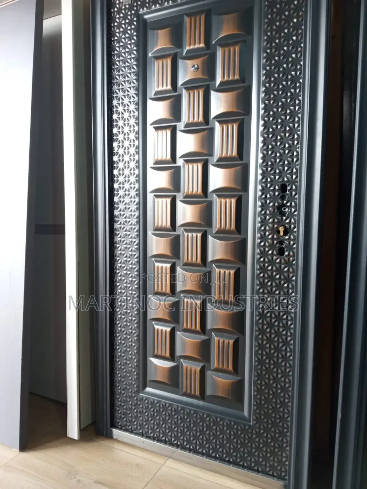 Unbreakable Turkey Steel Security Door With Premium Handles