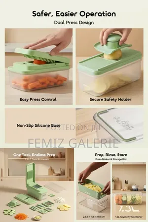 Oraimo Chopmaster 7in1 Ultra Sharp Blades Pro Food Chopper