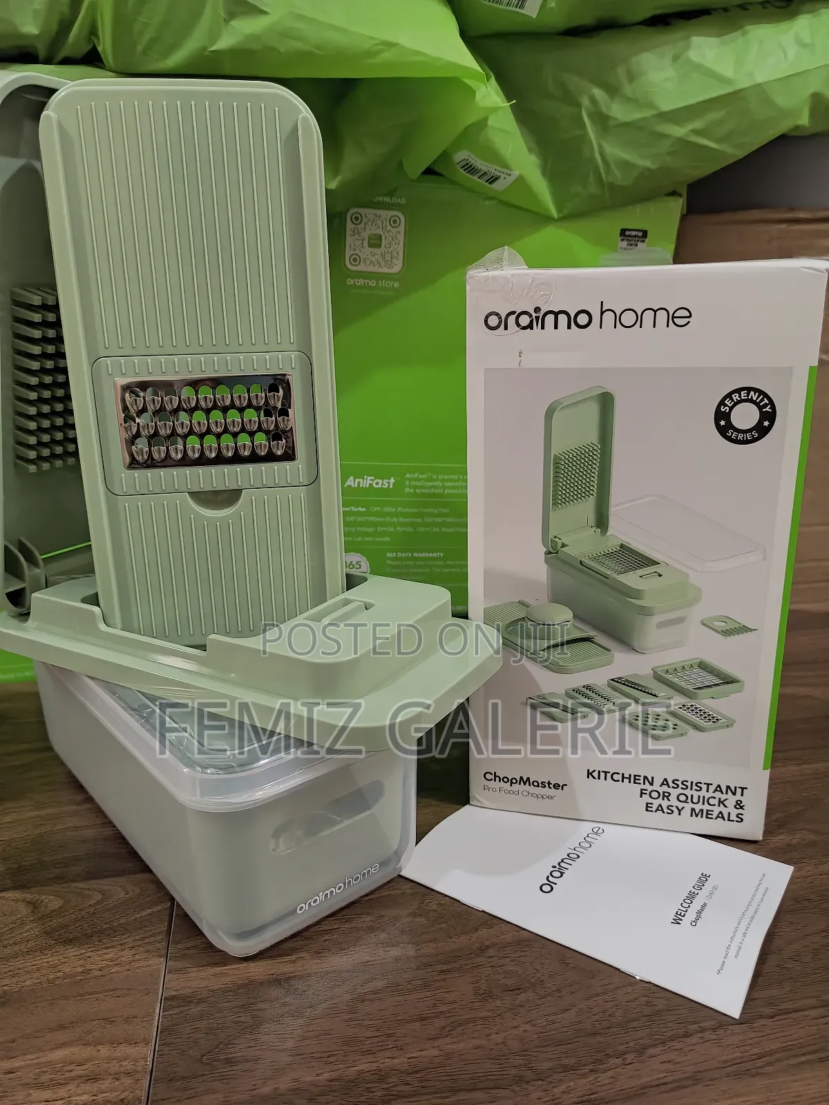 Oraimo Chopmaster 7in1 Ultra Sharp Blades Pro Food Chopper