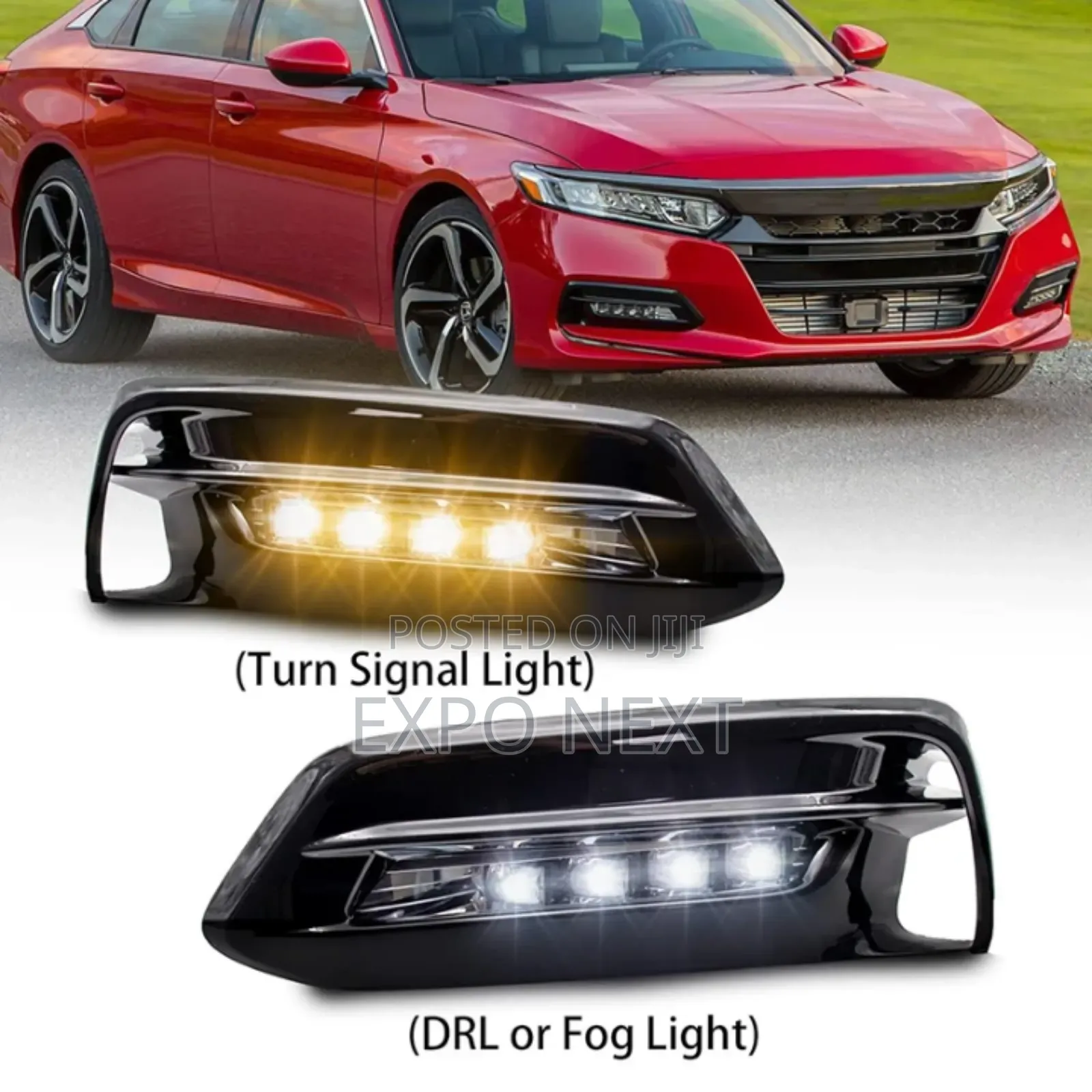 Honda for Accord 2018 2019 Front Bumper Led Fog Lamp