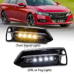Honda for Accord 2018 2019 Front Bumper Led Fog Lamp