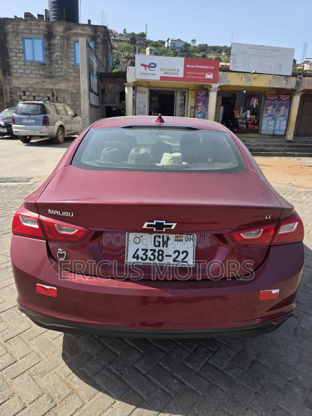 Chevrolet Malibu LT 4dr Sedan w/1LT (2.5L 4cyl 6A) 2015 Red