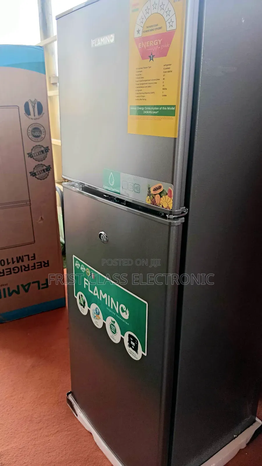 Effortless Chill – Flamino Flm1100tm Fridge,Compact, Premium, Reliable
