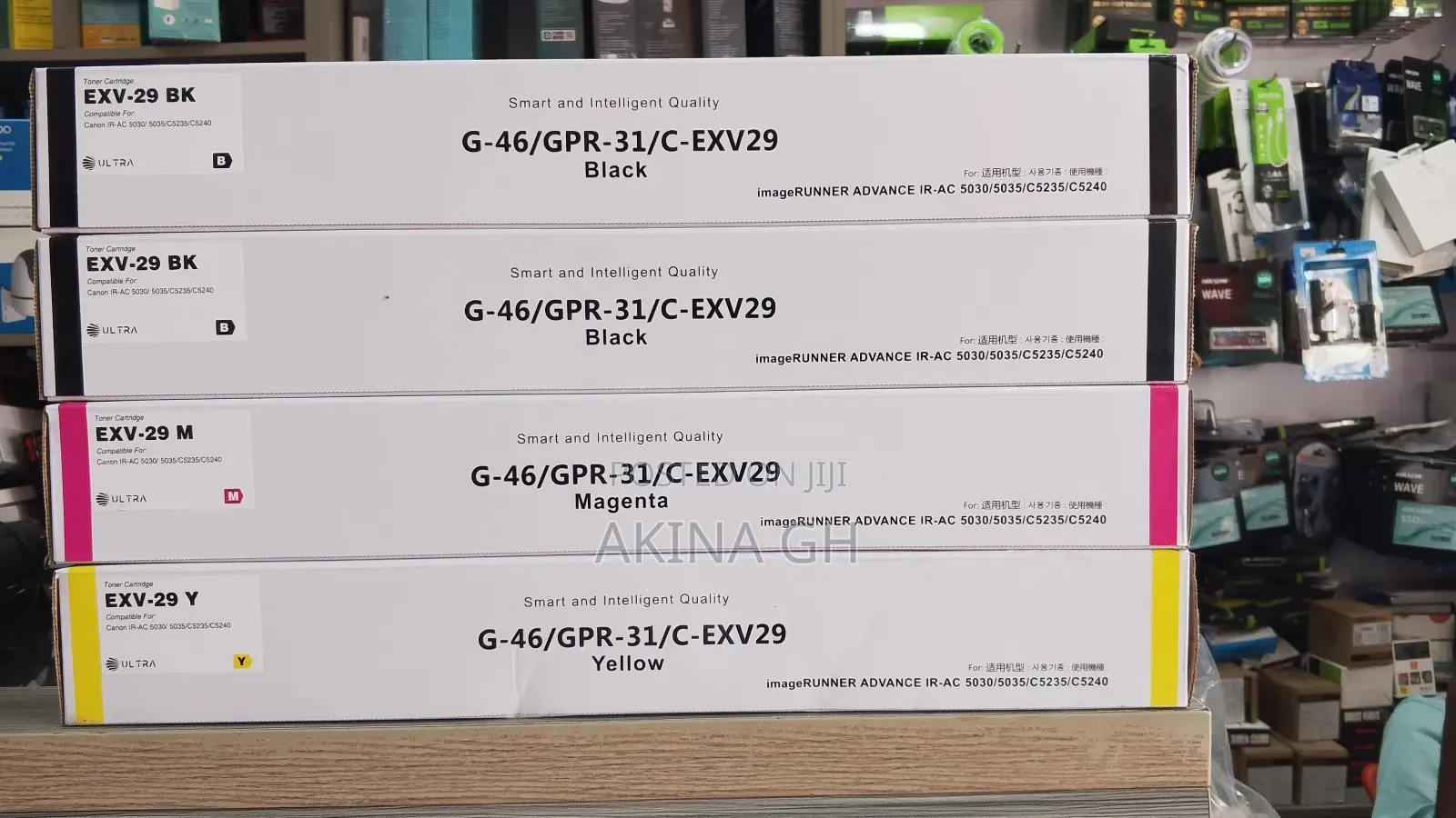Exv 29 Toner All Colors